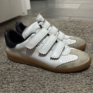 Isabel Marant - Suede leather sneaker